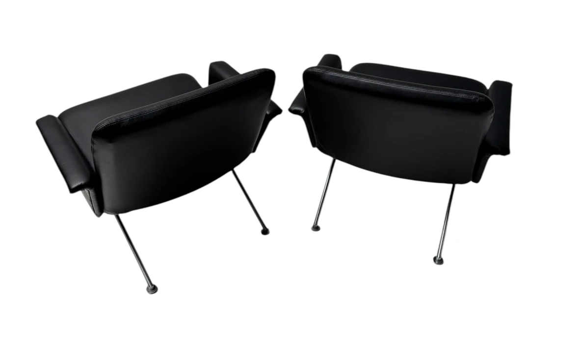 Mid-Century Modern Lounge Chairs No. 1432 by Andre Cordemeijer for Gispen, 1961